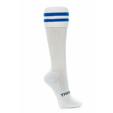 Thinskins White/2 Royal Stripes Sz:12-14  Thinskins White/2 Royal Stripes Sz:12-14