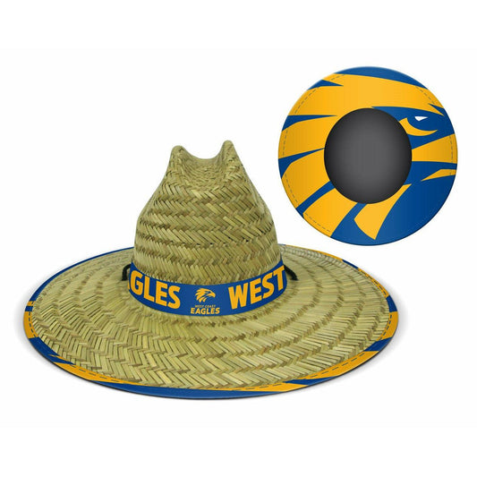 West Coast Eagles Straw Hat 