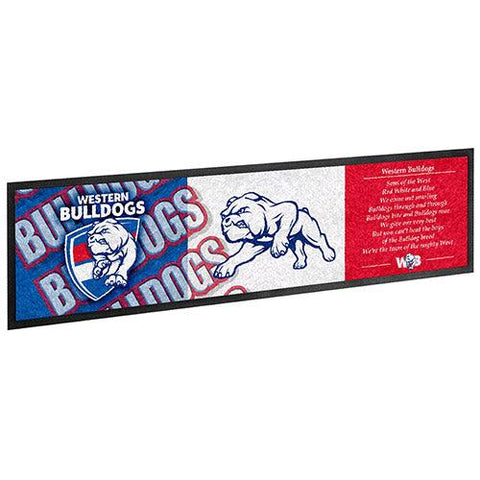 Western Bulldogs Bar Runner  Western Bulldogs Bar Runner
