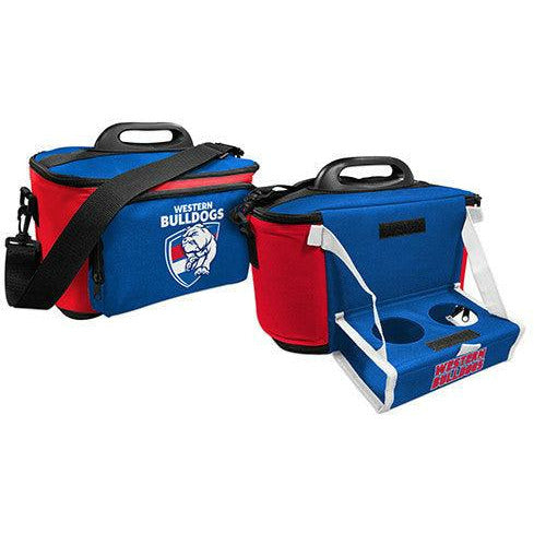 Western Bulldogs Cooler Bag with Tray  Western Bulldogs Cooler Bag with Tray