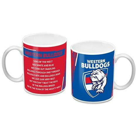 Western Bulldogs Logo & Song Mug 