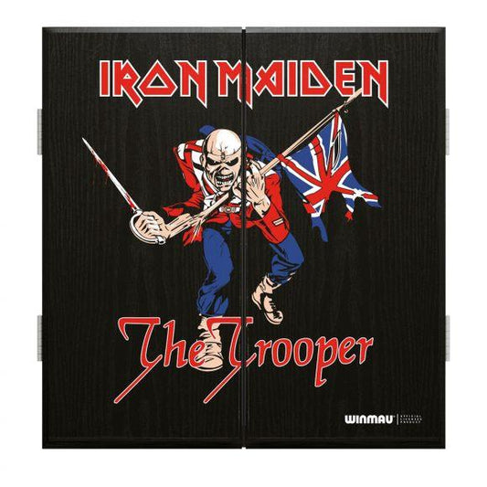 Winmau Iron Maiden Dartboard Cabinet - Trooper