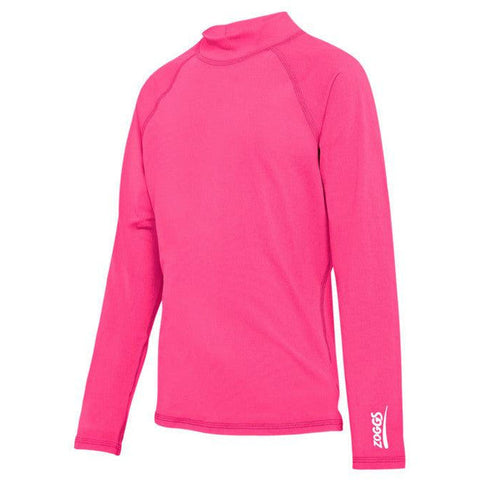 Zoggs Bells Long Sleeve Girls Suntop  Zoggs Bells Long Sleeve Girls Suntop