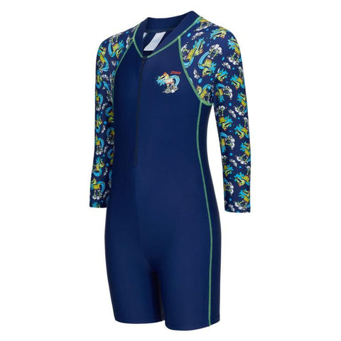 Zoggs Boys Crocodile Surfer Long Sleeve All in One  Zoggs Boys Crocodile Surfer Long Sleeve All in One