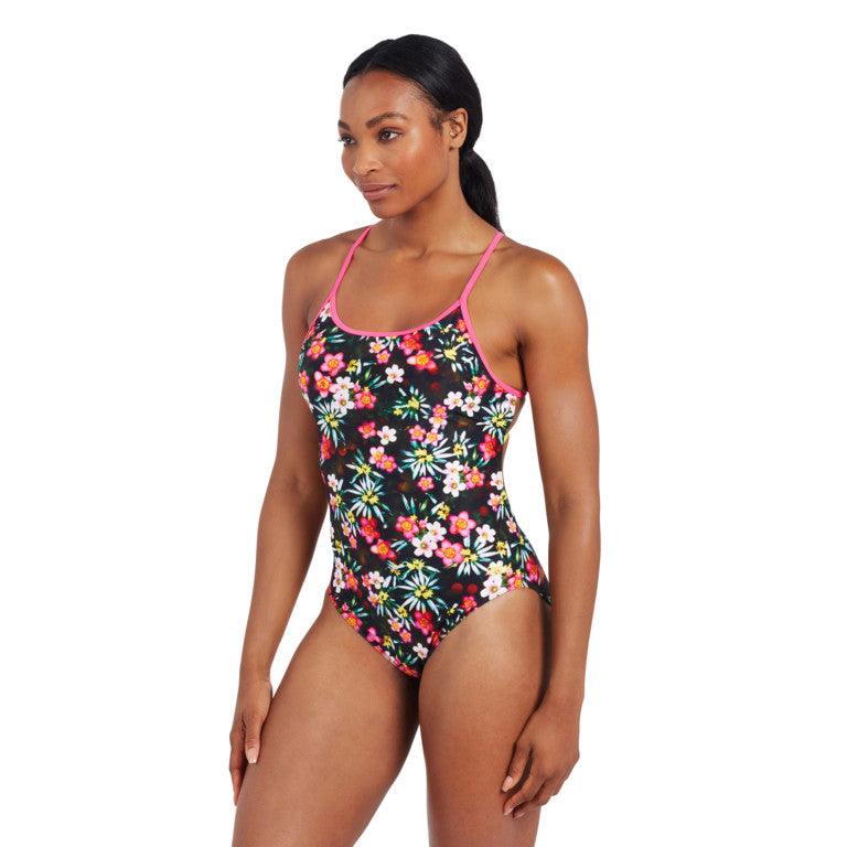Zoggs Flower Surge Starback One Piece  Zoggs Flower Surge Starback One Piece