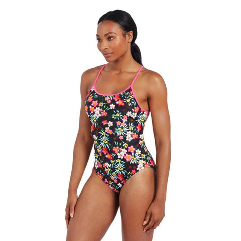 Zoggs Flower Surge Starback One Piece  Zoggs Flower Surge Starback One Piece