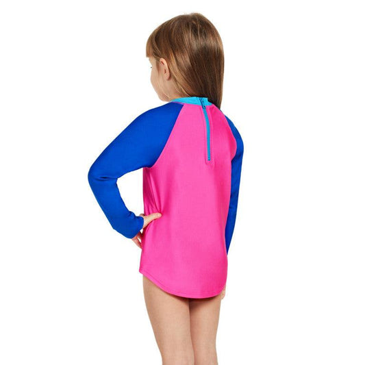 Zoggs Girls Lily Long Sleeve Sun Top 