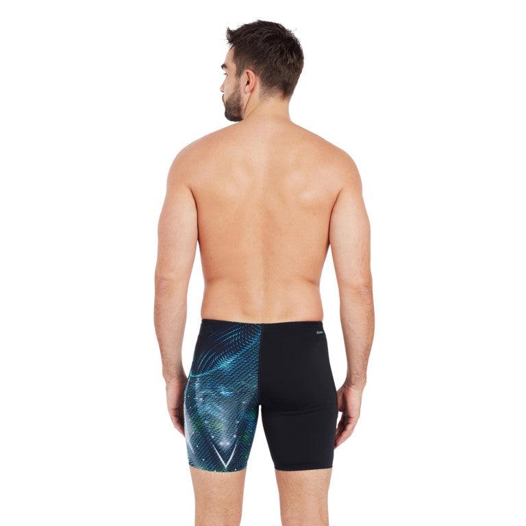 Zoggs Mens Argon Mid Jammer  Zoggs Mens Argon Mid Jammer