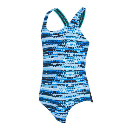 Zoggs Rock Wave Rowleeback Girls One Piece