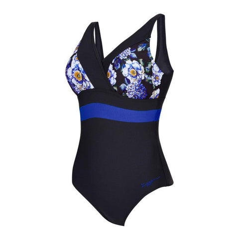 Zoggs Spring Blossom Square Back One Piece  Zoggs Spring Blossom Square Back One Piece