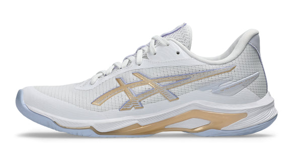 Netburner Ballistic FF 4 - D Wide Fit White / Champagne / 7 / D