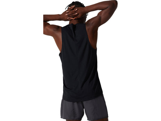 Asics Silver Mens Singlet