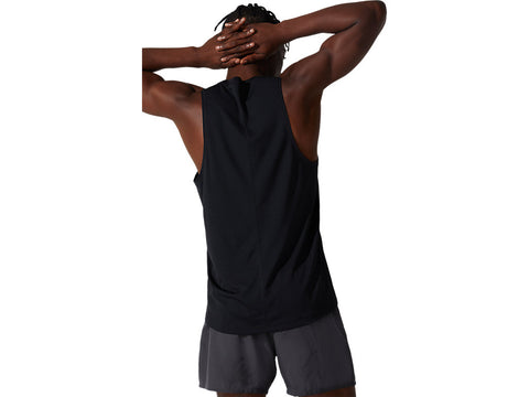 Asics Silver Mens Singlet