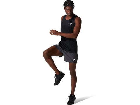 Asics Silver Mens Singlet