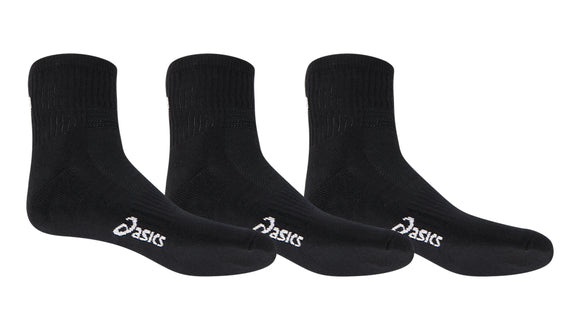 Pace Quarter Sock 3 Pack Performance Black / 8-11