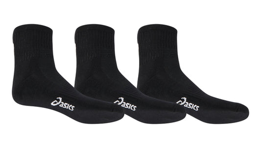 Pace Quarter Sock 3 Pack Performance Black / 8-11