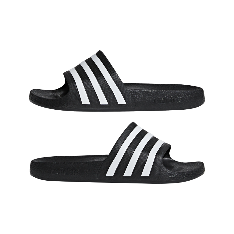 Adilette Aqua Slides 4 / Core Black/Ftwr White/Core Black