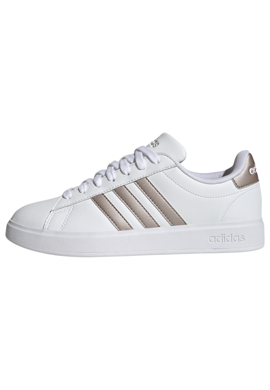 Grand Court Cloudfoam Lifestyle Court Comfort Shoes 5 / Ftwr White/Platin Met./Platin Met.