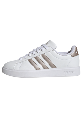 Grand Court Cloudfoam Lifestyle Court Comfort Shoes 5 / Ftwr White/Platin Met./Platin Met.