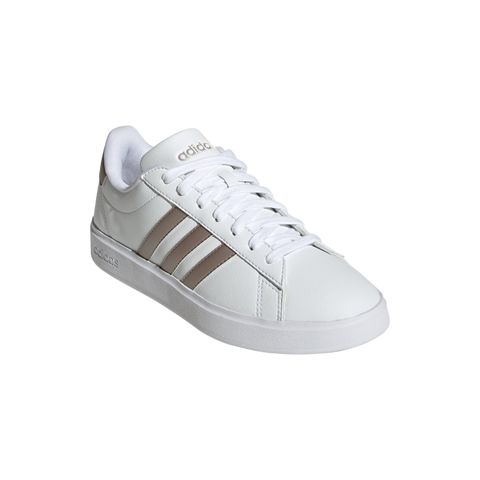 Grand Court Cloudfoam Lifestyle Court Comfort Shoes 5 / Ftwr White/Platin Met./Platin Met.