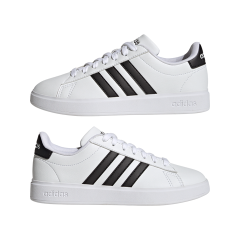 Grand Court Cloudfoam Lifestyle Court Comfort Shoes 5 / Ftwr White/Core Black/Core Black
