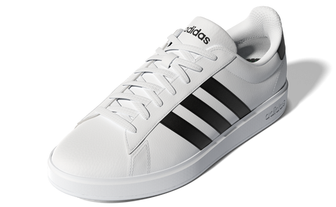 Grand Court Cloudfoam Lifestyle Court Comfort Shoes 5 / Ftwr White/Core Black/Core Black