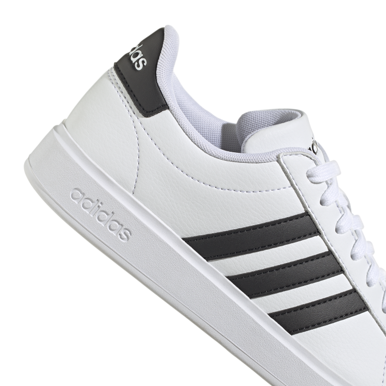 Grand Court Cloudfoam Lifestyle Court Comfort Shoes 5 / Ftwr White/Core Black/Core Black