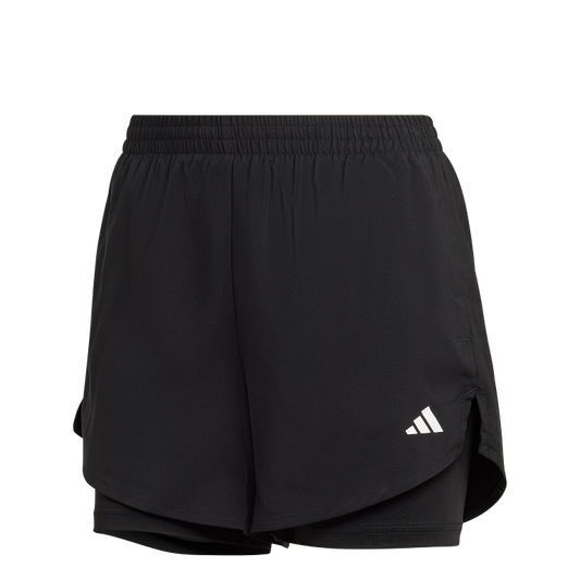 AEROREADY Made for Training Minimal Two-in-One Shorts 2XL / Black/White