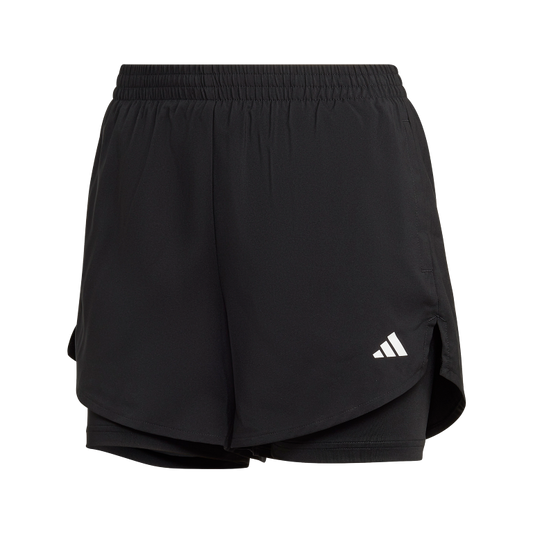AEROREADY Made for Training Minimal Two-in-One Shorts 2XL / Black/White