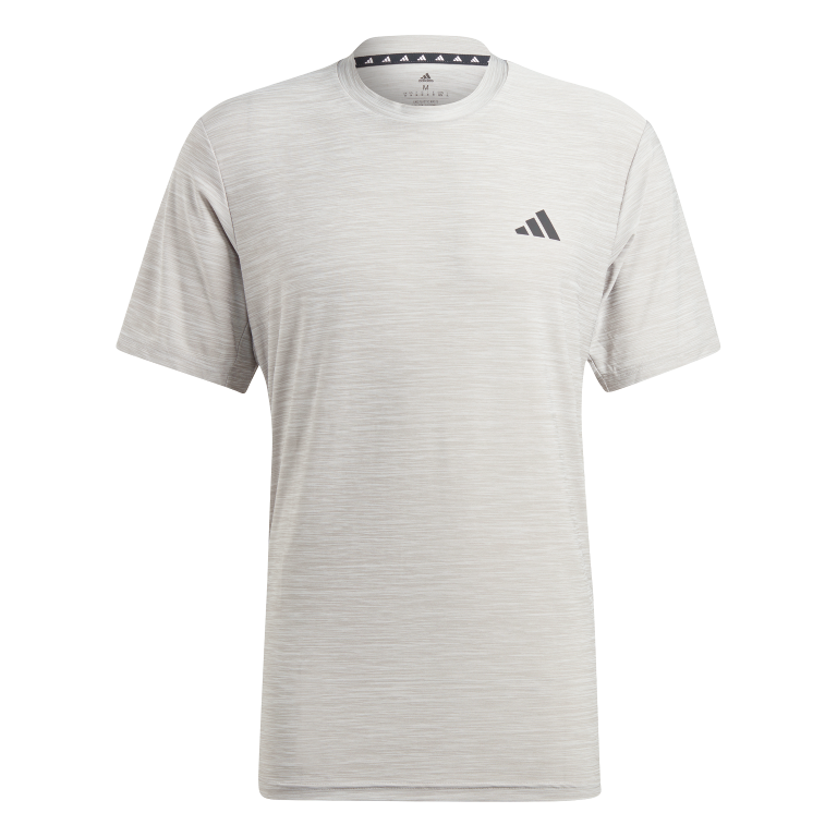 Train Essentials Stretch Training T-Shirt 2XL / Mgh Solid Grey/White/Black