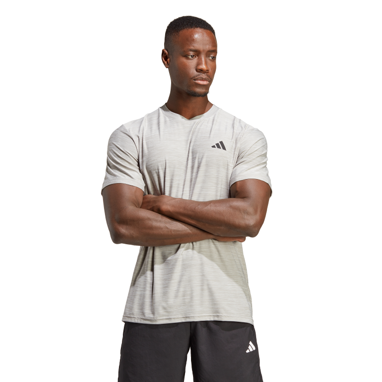 Train Essentials Stretch Training T-Shirt 2XL / Mgh Solid Grey/White/Black