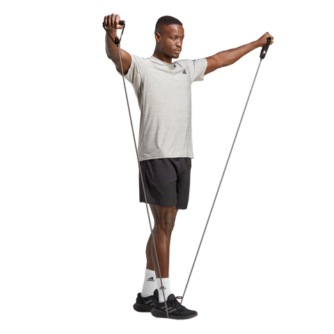 Train Essentials Stretch Training T-Shirt 2XL / Mgh Solid Grey/White/Black