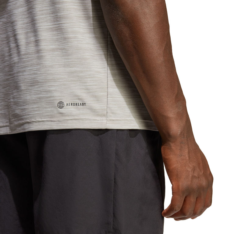 Train Essentials Stretch Training T-Shirt 2XL / Mgh Solid Grey/White/Black