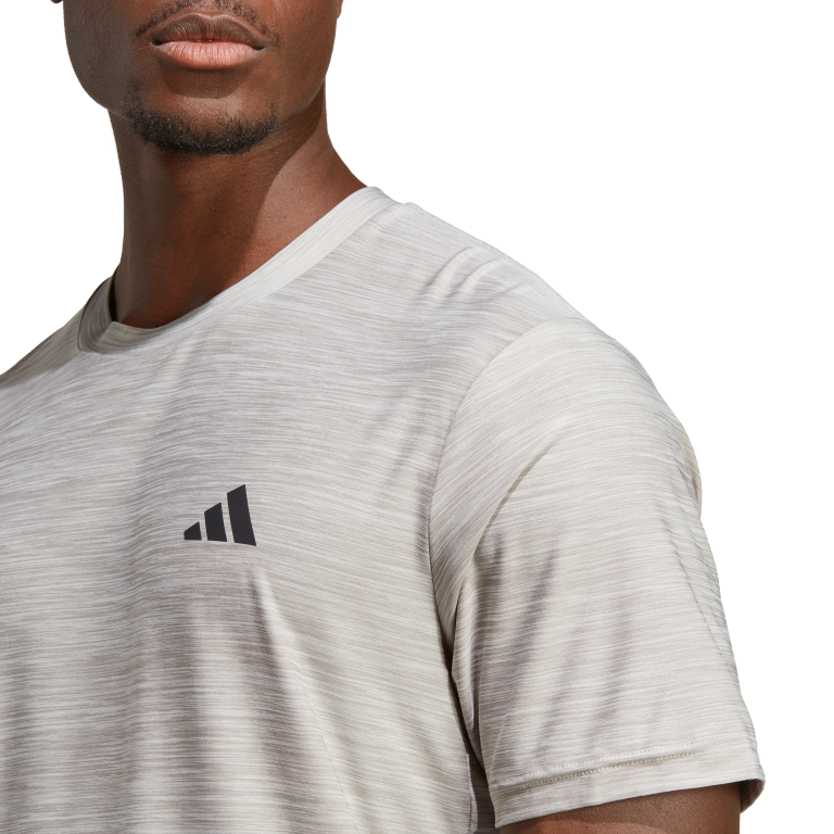 Train Essentials Stretch Training T-Shirt 2XL / Mgh Solid Grey/White/Black