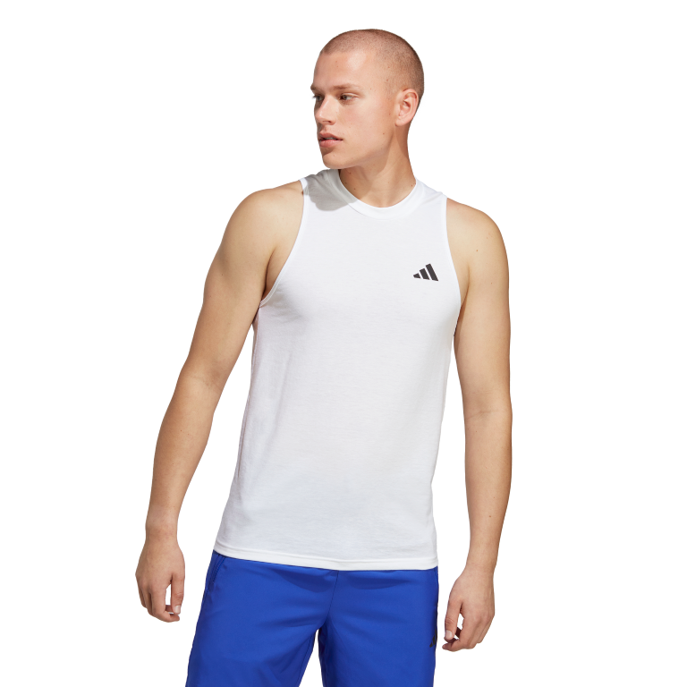 Train Essentials Feelready Training Sleeveless Tank Top 2XL / White/Black