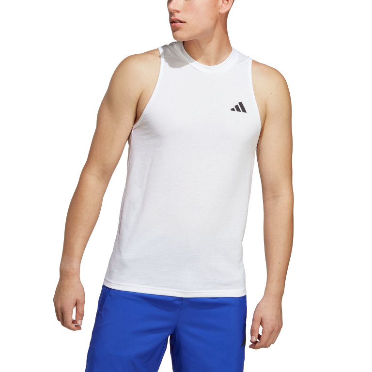 Train Essentials Feelready Training Sleeveless Tank Top 2XL / White/Black