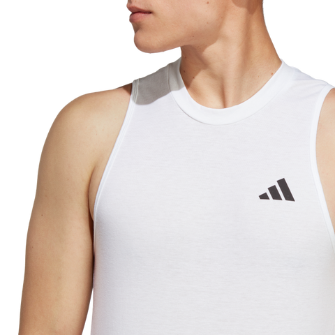 Train Essentials Feelready Training Sleeveless Tank Top 2XL / White/Black