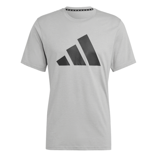 Train Essentials Feelready Logo Training T-Shirt 2XL / Medium Grey Heather/Black