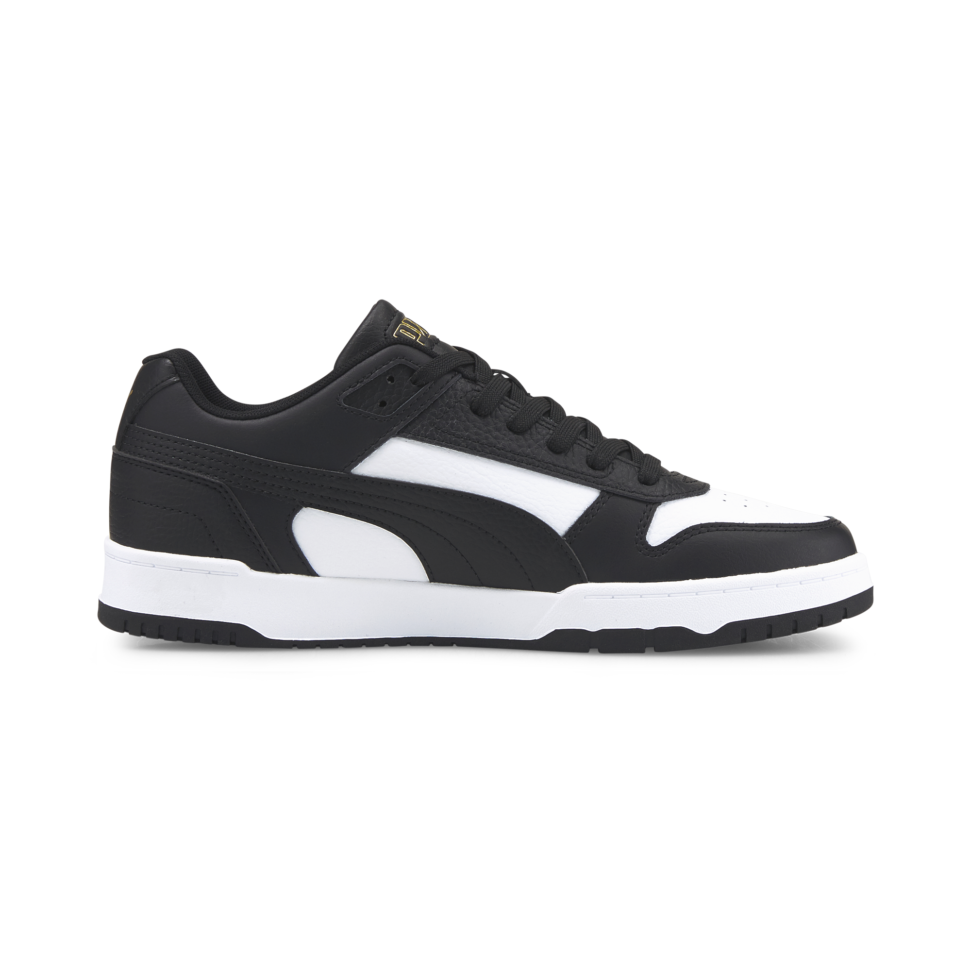 RBD Game Low 4 / Puma Black-Puma White-Puma Team Gold