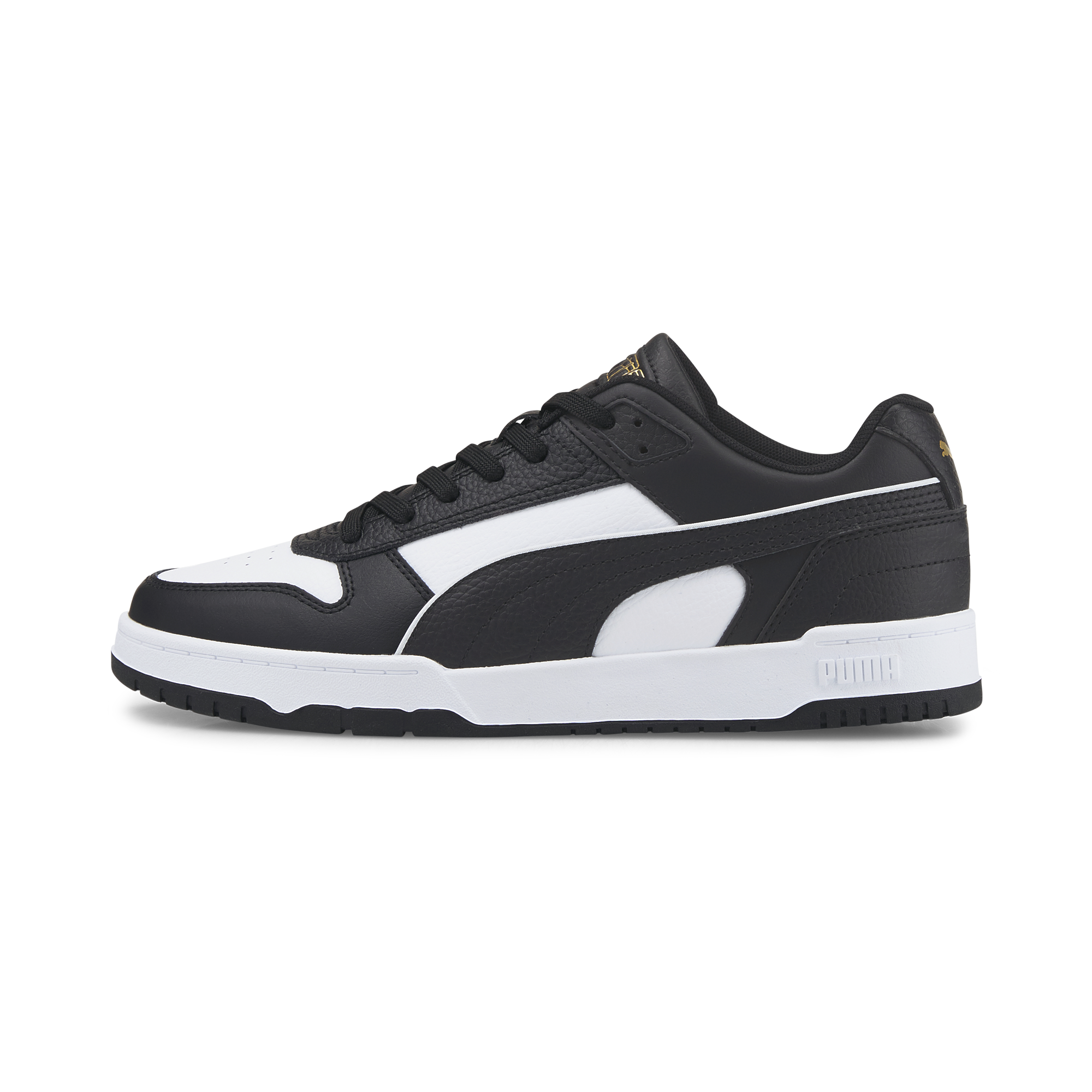 RBD Game Low 4 / Puma Black-Puma White-Puma Team Gold