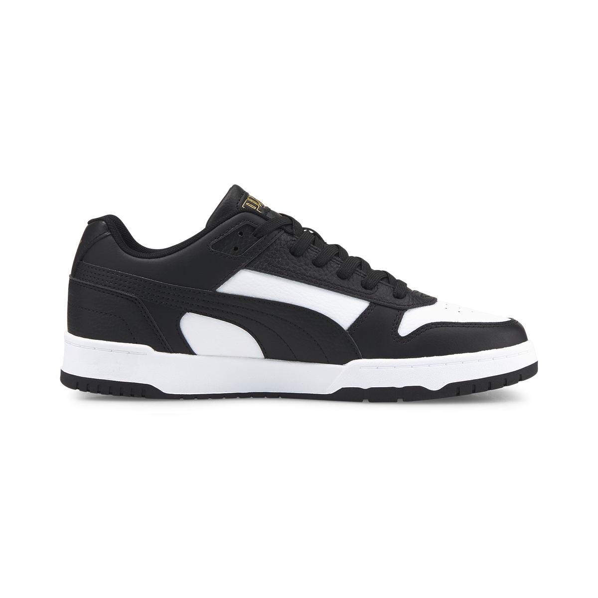 RBD Game Low 4 / Puma Black-Puma White-Puma Team Gold