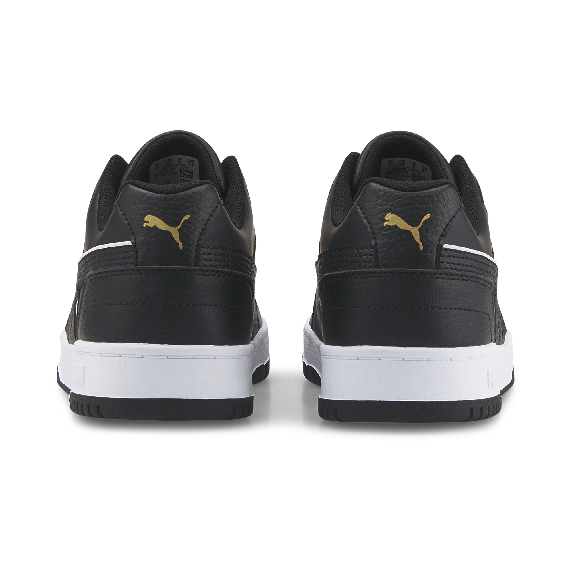 RBD Game Low 4 / Puma Black-Puma White-Puma Team Gold