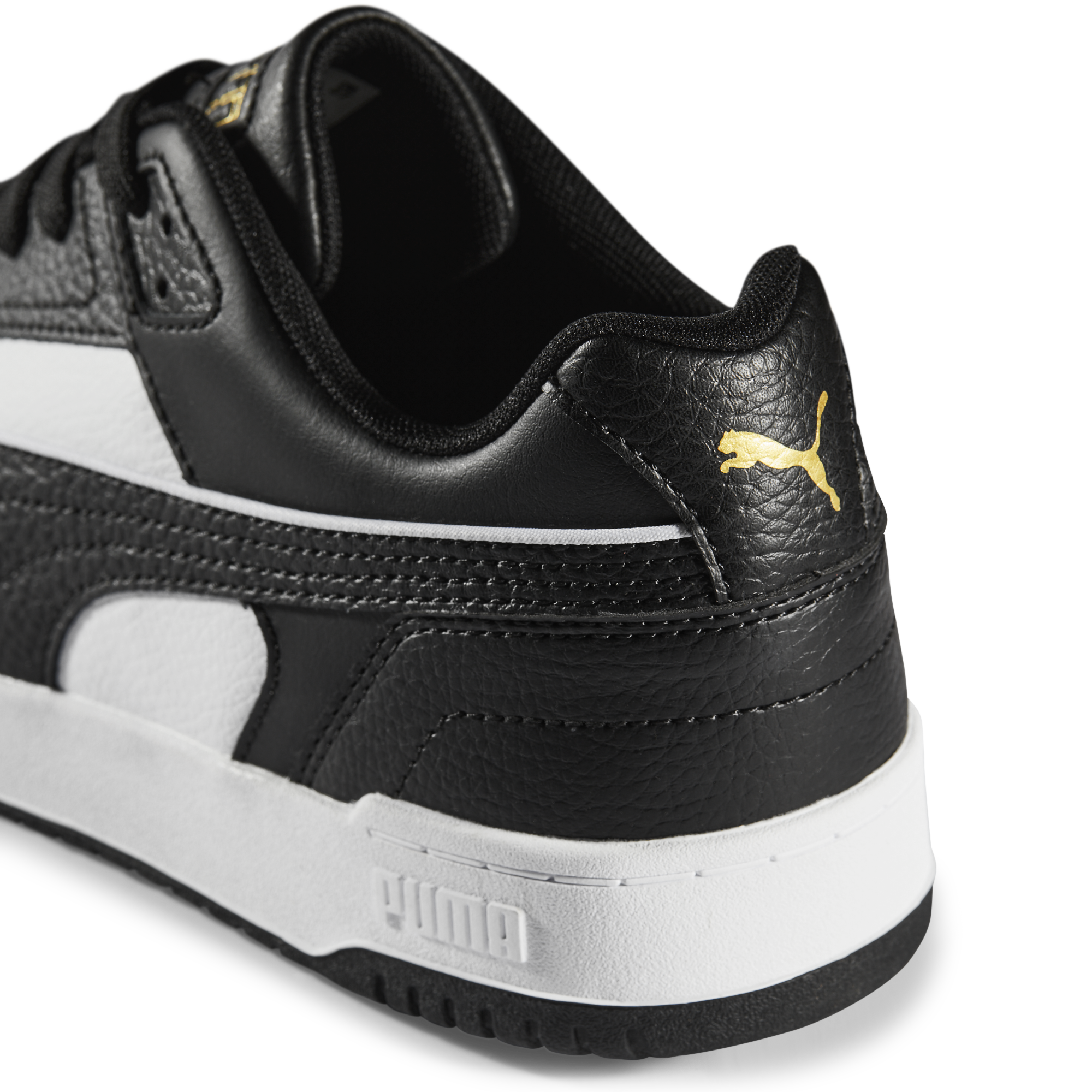 RBD Game Low 4 / Puma Black-Puma White-Puma Team Gold