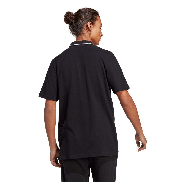 Essentials Piqué Small Logo Polo Shirt 2XL / Black