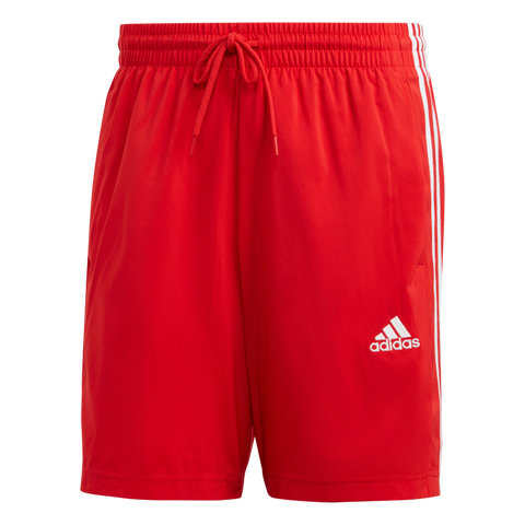 AEROREADY Essentials Chelsea 3-Stripes Shorts 2XL / Better Scarlet/White