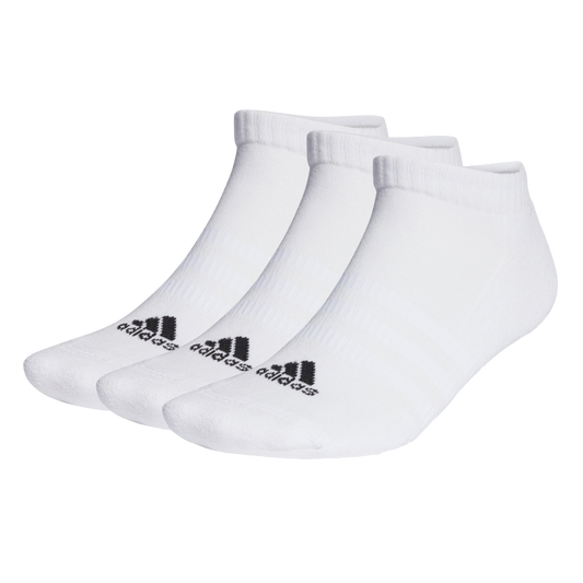 Cushioned Low-Cut Socks 3 Pairs KXL / White/Black