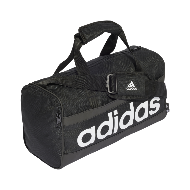 Essentials Linear Duffel Bag Extra Small NS / Black/White