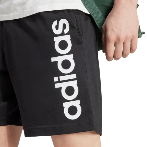 AEROREADY Essentials Single Jersey Linear Logo Shorts 2XL / Black