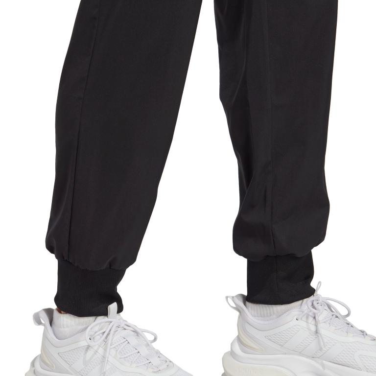 AEROREADY Essentials Stanford Tapered Cuff Embroidered Small Logo Tracksuit Bottoms 2XL / Black