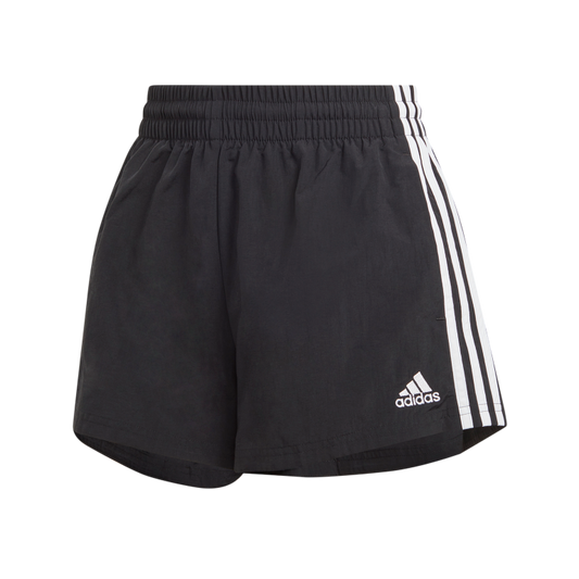Essentials 3-Stripes Woven Shorts 2XL / Black/White